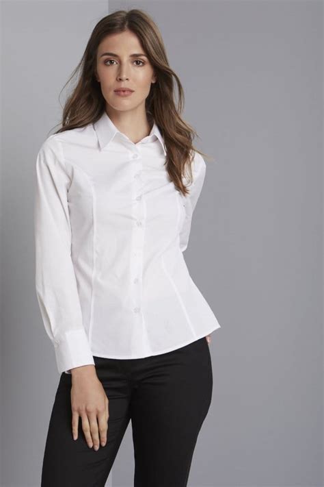 White Long Sleeve Shirts (14) 